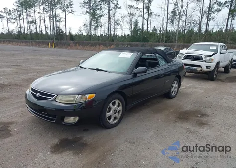 2001 Toyota Camry Solara Se z USA, uszkodzony, nr VIN 2T1FF22P21C460654